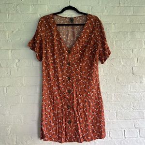 Wild Fable button down skater dress